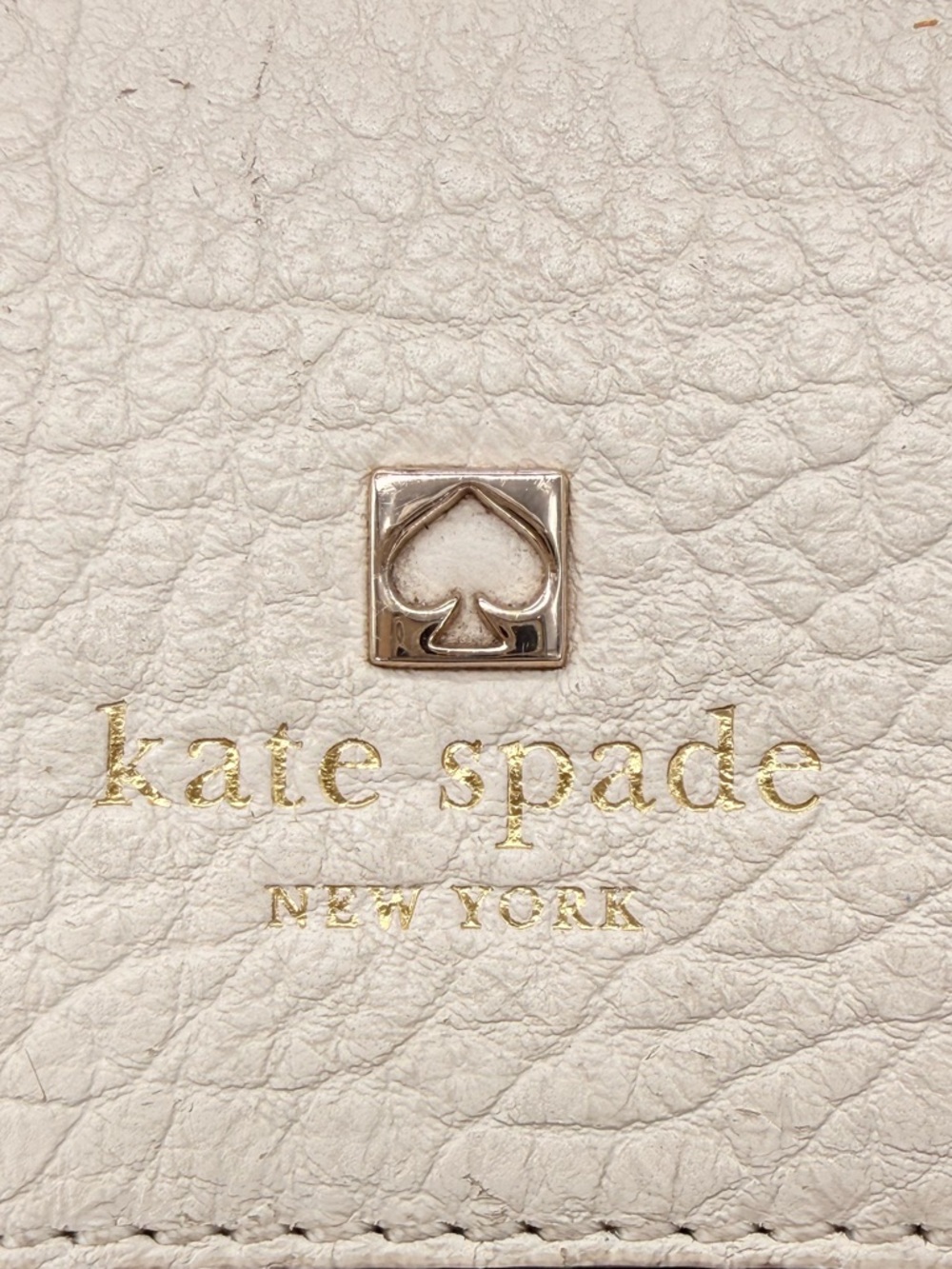 Kate Spade Perri Lane Bubbles Romy Cream Satchel Leather Crossbody Bag - Picture 2 of 15